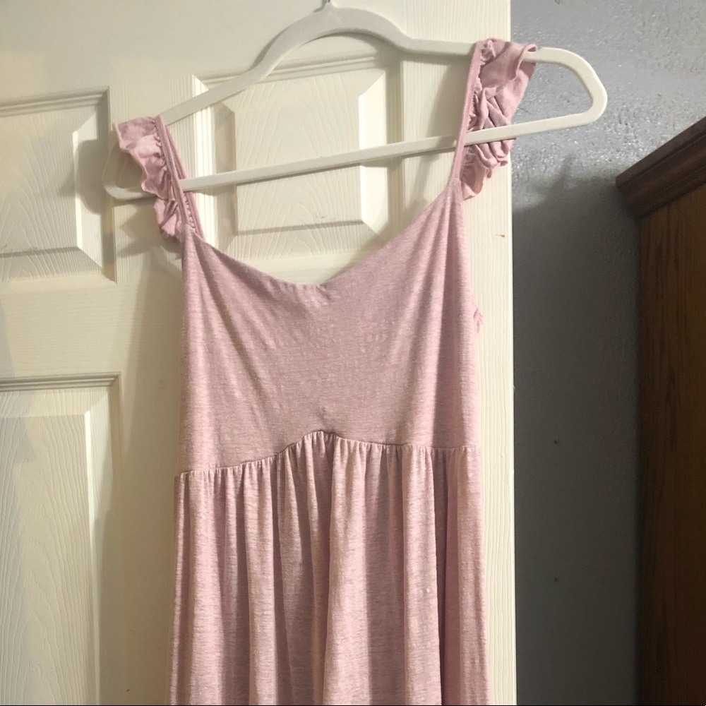 Long Ruffle Dress
